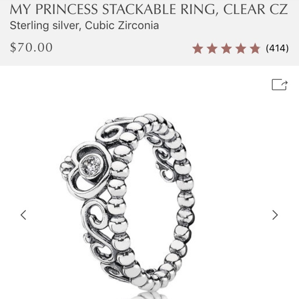 Princess Pandora Ring